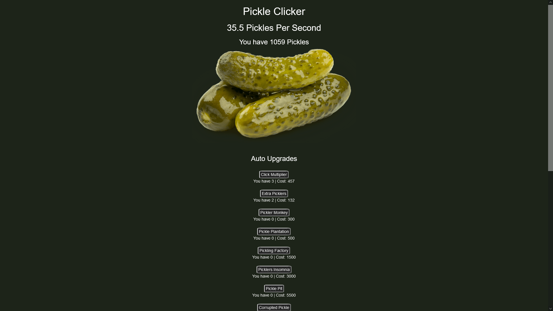 Pickle Clicker Screenshot 2