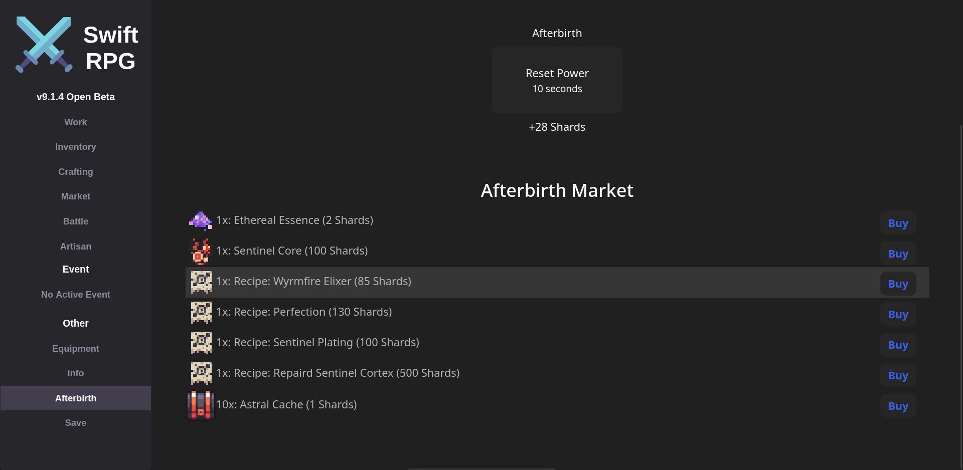 Swift RPG Screenshot 4